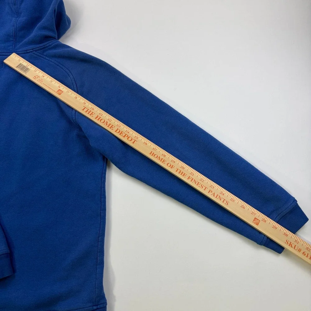 Vintage Nike Los Angeles Dodgers Hoodie Boys L 16/18 Blue Embroidered MLB